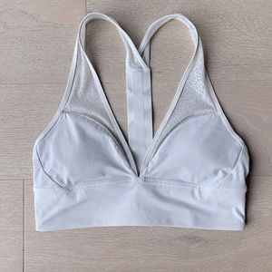 Lululemon white lace bra